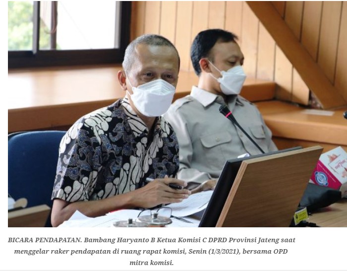 Ketua DPRD Jateng Bambang Kusriyanto