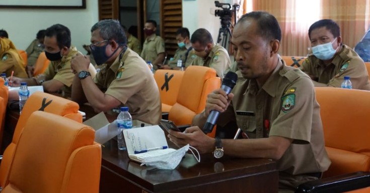 Rakor OPD dengan seluruh Kepala Dinas, Badan dan Camat Blora