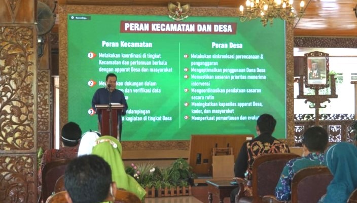 BUPATI INGIN ANGGARAN INFRASTRUKTUR 2022 NAIK JADI 400 M