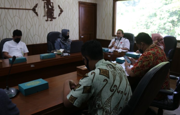 Bupati Blora H. Arief Rohman, S.IP, M.Si didampingi Wakil Bupati Blora Tri Yuli Setyowati, ST, MM