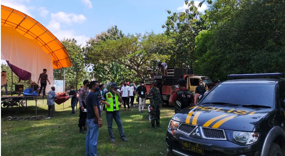 PETUGAS GABUNGAN Polres Blora