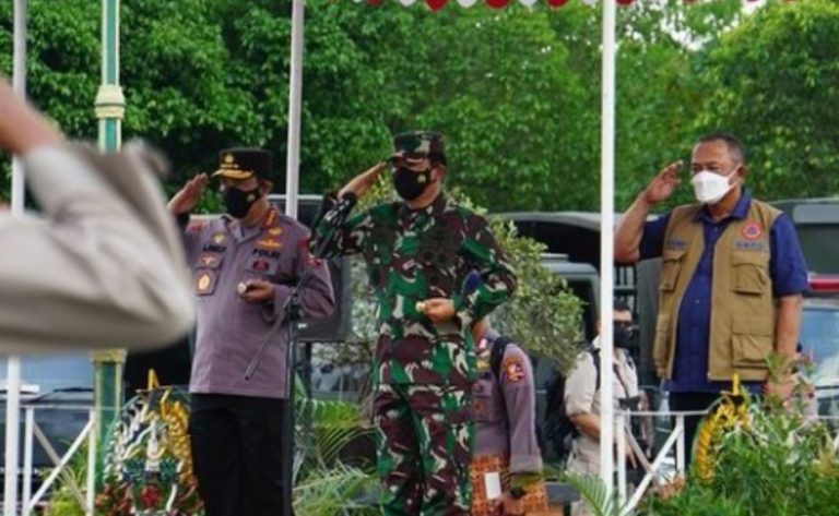 Apel Bersama TNI Polri Dan Satgas Covid-19