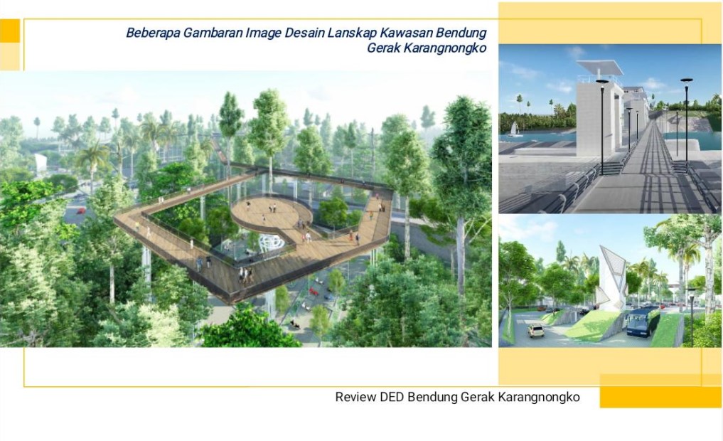 pembangunan Bendung Gerak Karangnongko