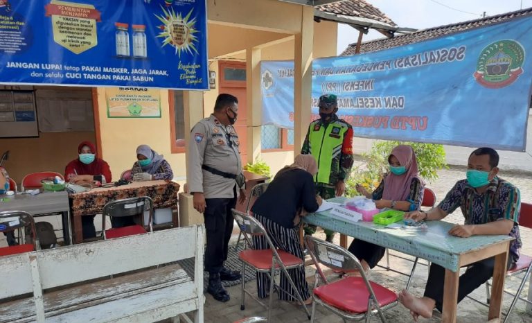 mensosialisasikan kegiatan Vaksinasi Covid-19