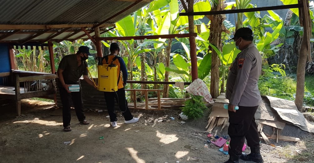 Penyemprotan Disinfektan