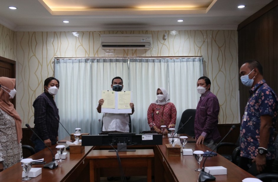 Teken MOU Bersama KADIVRE PERHUTANI