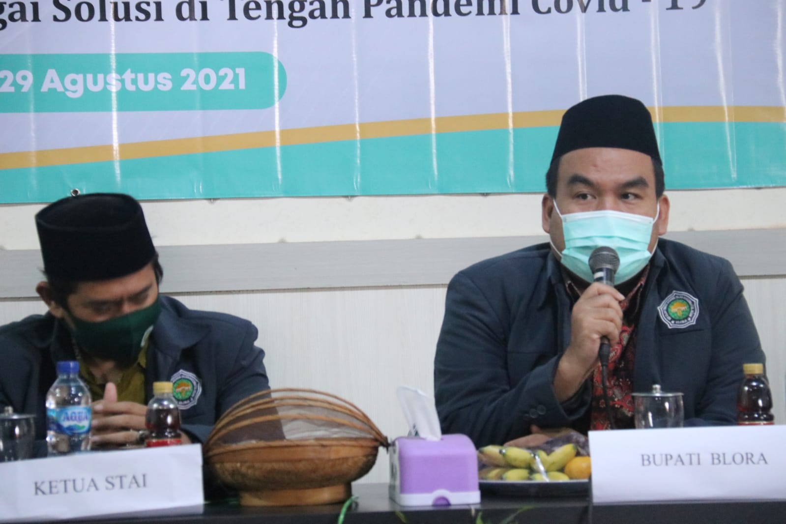 Bupati juga mendorong STAI Khozinatul Ulum untuk mendirikan balai penelitian dan bersinergi dengan dinas terkait dalam memajukan Kabupaten Blora.