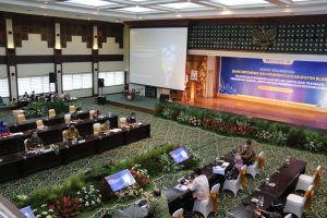 Bank Indonesia (BI) bersama Pemerintah Kabupaten Blora rapat koordinasi Pelaksanaan Pengendalian Inflasi, Digitalisasi Transaksi Pemerintah Daerah Serta Inovasi Pemberdayaan Ekonomi Daerah di Ruang Rapat Lantai 8 Gedung Perwakilan BI Jawa Tengah, Kamis (16/9/2021).