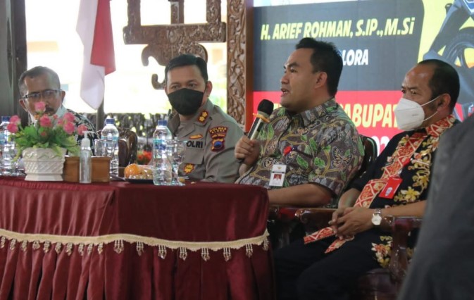 Gerakan vaksinasi berhadiah motor kembali diluncurkan Pemkab Blora pada hari Kamis sore (24/3/2022) di Pendopo Rumah Dinas Bupati.