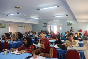 Pelatihan Penerapan Konvensi Hak Anak (KHA) yang digelar oleh Dinas Sosial Pemberdayaan Perempuan dan Perlindungan Anak (Dinsos P3A) Kabupaten Blora, di aula Hotel Al Madina, Kamis (24/11/2022).