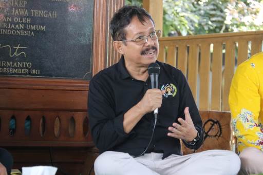 Ketua Persatuan Wartawan Indonesia (PWI) Jawa Tengah, Amir Machmud NS