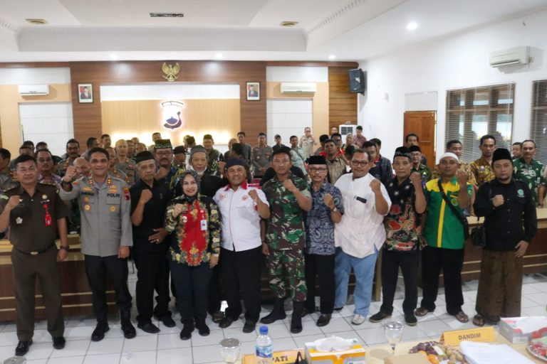 Pemkab, Polres dan Perguruan Silat Komitmen Jaga Kondusifitas di Blora