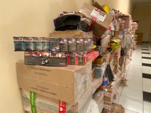 Tim Macan Muria Bea Cukai Kudus kembali menggagalkan upaya pengiriman rokok ilegal melalui jasa ekspedisi di Kudus. 