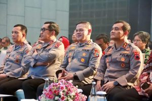 Kapolda Jateng saat menghadiri acara malam Penganugerahan Apresiasi Kabupaten / Kota Layak Anak di Semarang, Sabtu malam (22/7/2023).