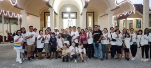 Wakil Bupati Blora Tri Yuli Setyowati bersama anggota Jemaat GKJTU saat memperingati HUT ke 86, Minggu (6/8/2023).