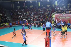 Turnamen Bola Voli Kapolri Cup Zona IV dalam rangka memeriahkan HUT Bhayangkara ke-77 sudah memasuki hari kedua