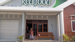 Nenek Arhan (Suratmi) saat ditemui di Desa Sidomulyo, Kecamatan Banjarejo, Kabupaten Blora.