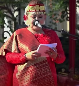 Wali kota Semarang Hevearita Gunaryanti Rahayu saat menjadi Inspektur Upacara dalam memperingati HUT ke-78 Republik Indonesia, di Balai Kota, Kamis (17/8)