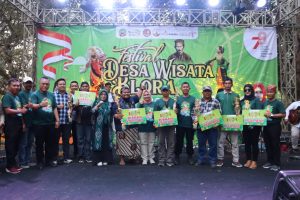 Festival Desa Wisata Kabupaten Blora 2023 di kampung durian Desa Tunjungan Kecamatan Tunjungan, Minggu (6/8/2023). (Sumber Foto : infopublik.id).