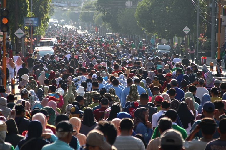 jalan sehat dalam rangka peringatan Hari Kesehatan Nasional