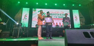 Hari Jadi ke 274, Blora terima penghargaan UHC dari BPJS Kesehatan, Kamis (15/12/2023).