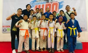 12 atlet PJSI Blora torehkan prestasi di pertandingan judo tingkat Sekolah Dasar (SD) se-DIY dan Jateng. Selasa, (30/1/2024).