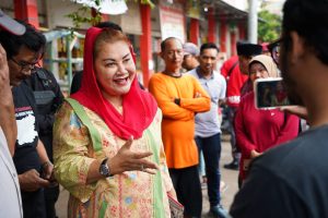 Wali Kota Semarang, Hevearita Gunaryanti Rahayu bersama jajaran Pemerintah Kota (Pemkot) Semarang mengecek kegiatan pasar yang berada di Kelurahan Genuksari itu, Jumat (12/1/2024).