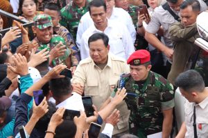 Menhan dan Mentan Kunker di Blora, Temu Akbar LMDH se Jateng, Kamis (18/1/2024).