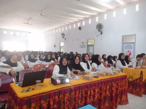 Serentak di 16 Kecamatan, Ribuan PTPS Dilantik Bawaslu Blora, Senin (22/1/2024).