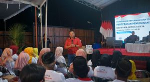 BKKBN Provinsi Jawa Tengah bersama anggota DPR RI, Edy Wuryanto saat sosialisasi stunting baru baru ini.