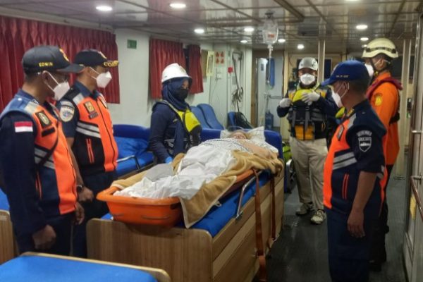 Tim SAR gabungan melakukan medical evacuation (medevac) terhadap seorang penumpang kapal pesiar Viking Cruises yang mengalami serangan stroke.