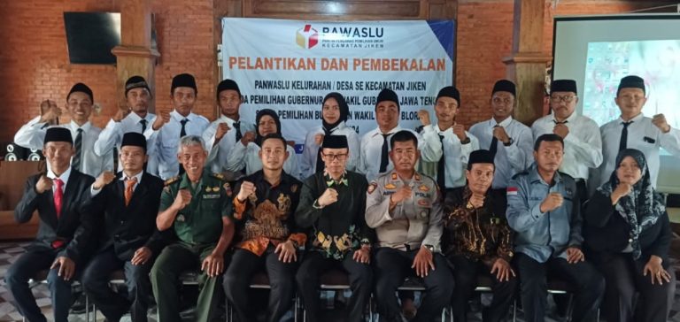 Bawaslu Blora lantik 295 PKD se Kabupaten Blora untuk Pilkada 2024