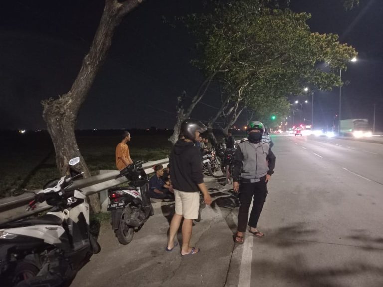 Resahkan Masyarakat, Belasan Pelaku Balap Liar Diamankan Polisi