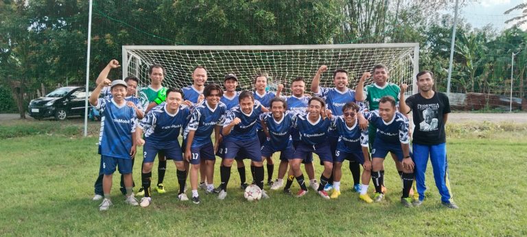 Didukung Exxon Mobil, Journalist Fun Football Blora dan Bojonegoro Skor 4-1
