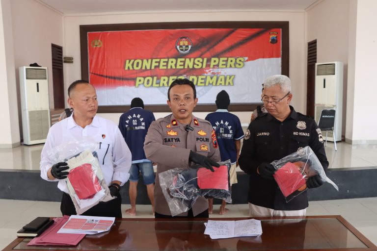 Polisi Tangkap Tiga Pelaku Pencabulan di Wilayah Demak