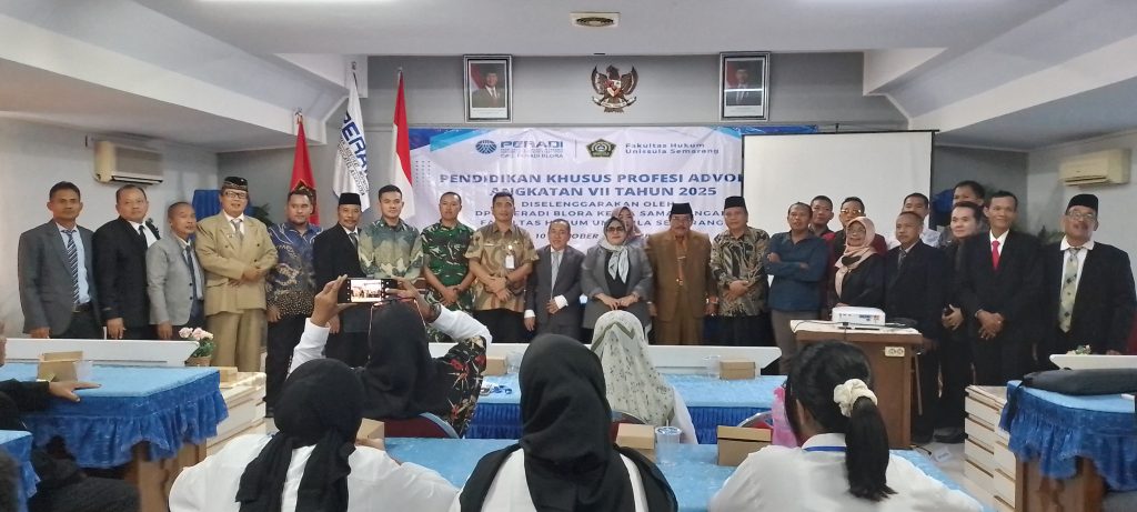 DPC Peradi Blora Gelar PKPA Angkatan VII Tahun 2025, Cetak Calon Advokat Kompeten dan Berintegritas