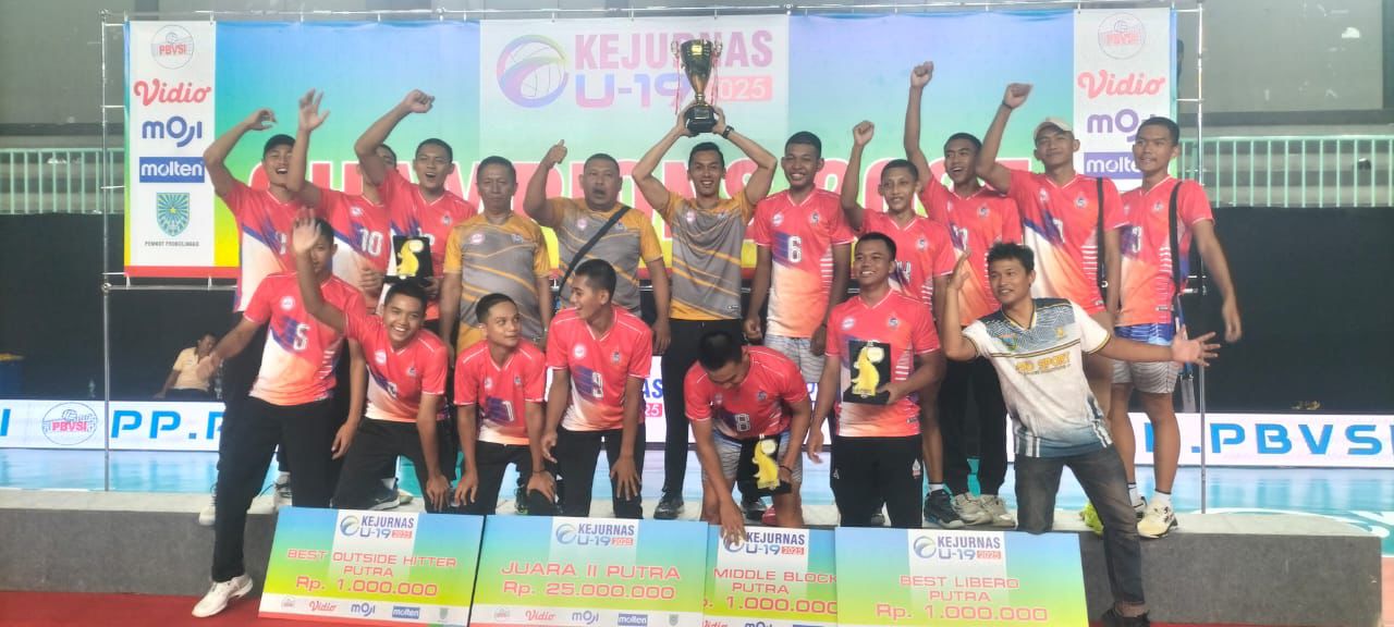 Atlet Muda Blora, Hafizh Kevin Byantara, Antar Porvit Kudus Raih Juara II Kejurnas U-19 2025