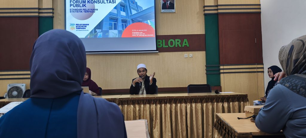 BPS Blora Perkuat Layanan Data Lewat Forum Konsultasi Publik