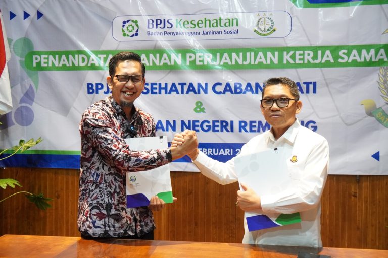 Jaga Keberlanjutan JKN, BPJS Kesehatan Gandeng Kejari Rembang Awasi Badan Usaha