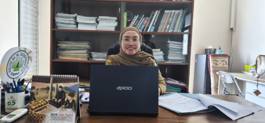 Direktur RSUD dr. R. Soeprapto Cepu, drg. Wilys Yuniarti