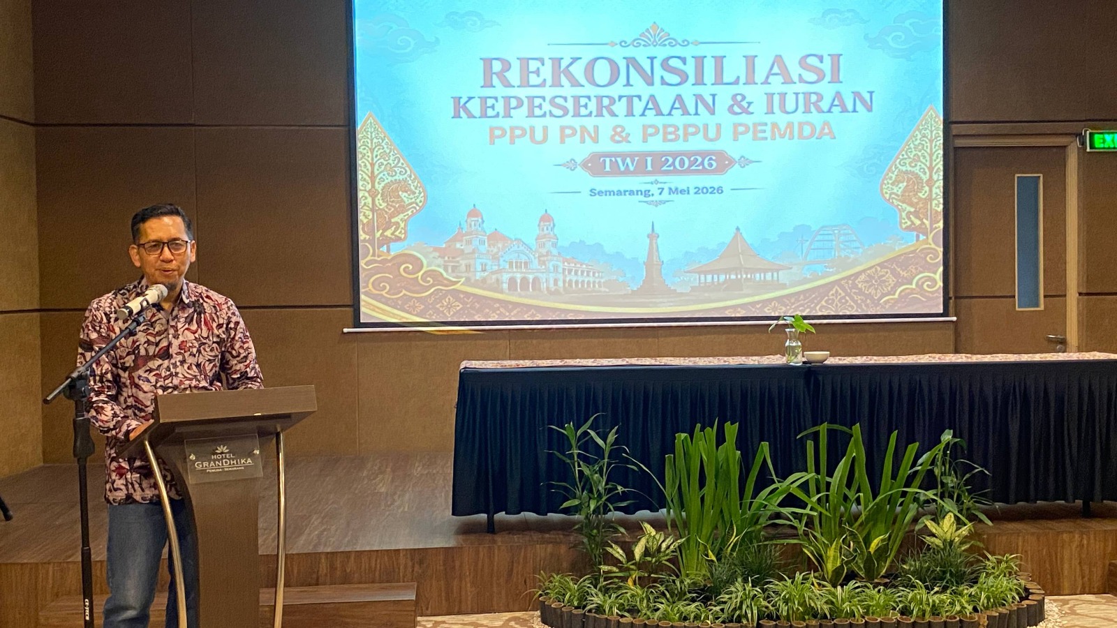 Kepala BPJS Kesehatan Cabang Pati Nuzuludin Hasan