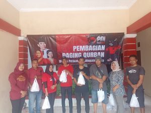 Momentum Idul Adha, PDIP Blora Teguhkan Semangat Berbagi dan Empati Sosial
