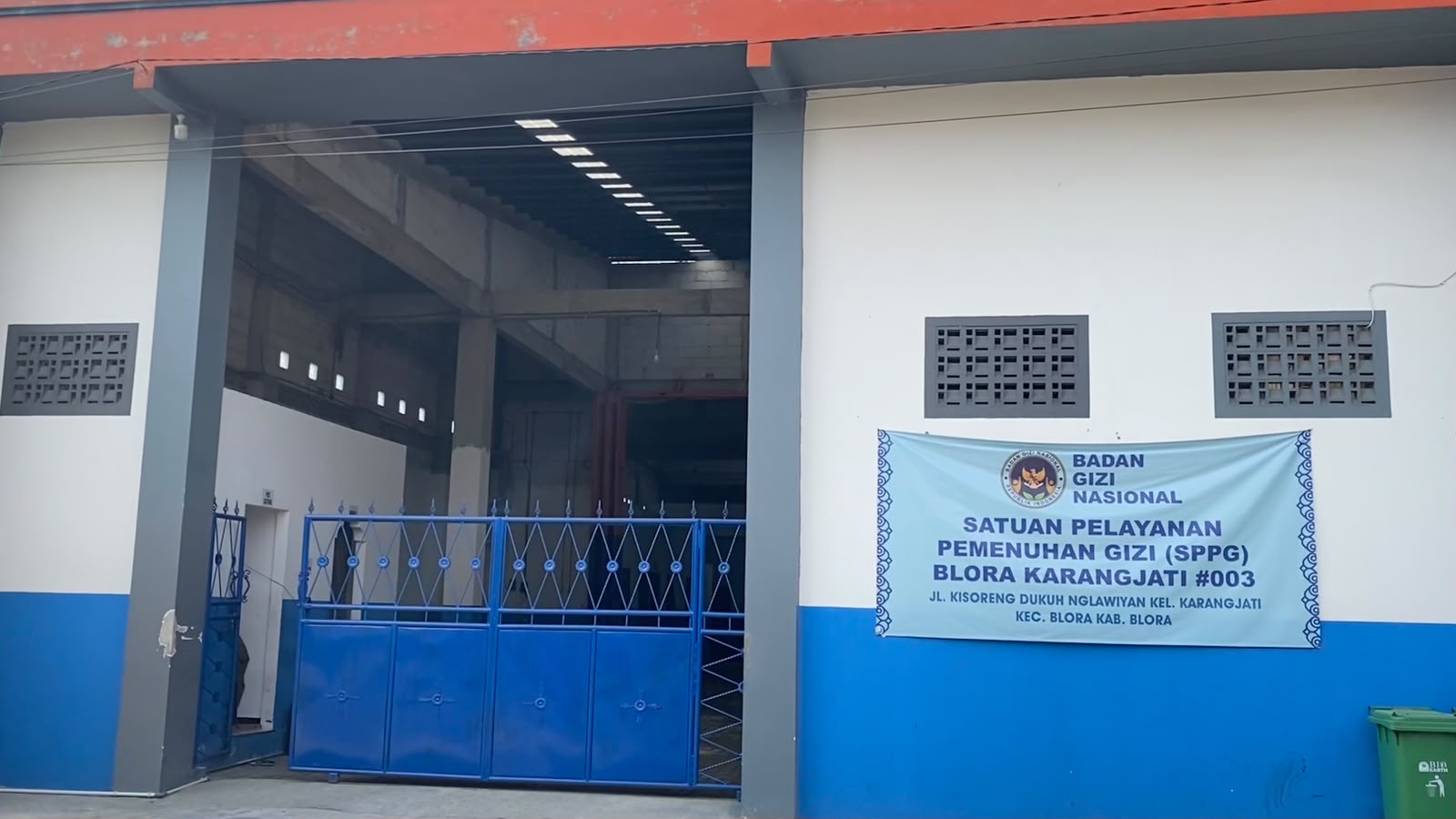 Satuan Pelayanan Pemenuhan Gizi (SPPG) Karangjati 3 di Kabupaten Blora