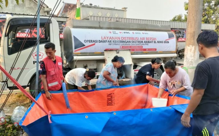 14 Kecamatan dan 71 Desa Terdampak Kekeringan, PMI Grobogan Salurkan 960 Ribu Liter Air untuk 30 Ribu Warga