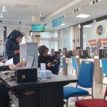 Pelayanan di Kantor Pertanahan Kabupaten Blora, Jawa Tengah.