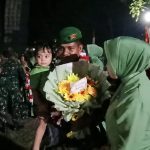 Hadapi Medan Berat Papua, 449 Prajurit Yonif 410/Alugoro Kembali ke Markas