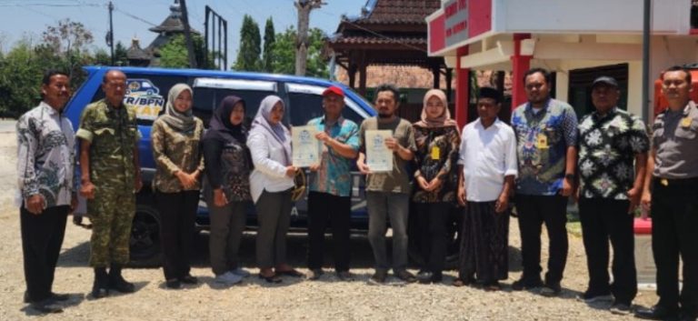 Sertipikat PTSL Buka Peluang Akses Permodalan bagi Warga Blora
